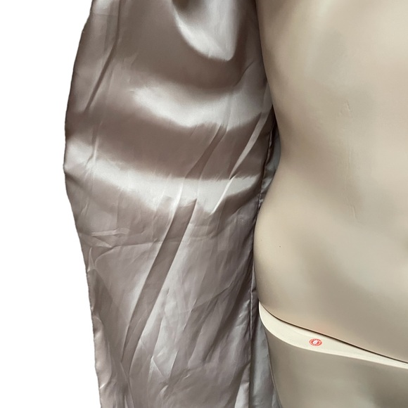 Cavalini Faux Fur Leopard Print Midi Coat Size Large - Picture 8 of 14